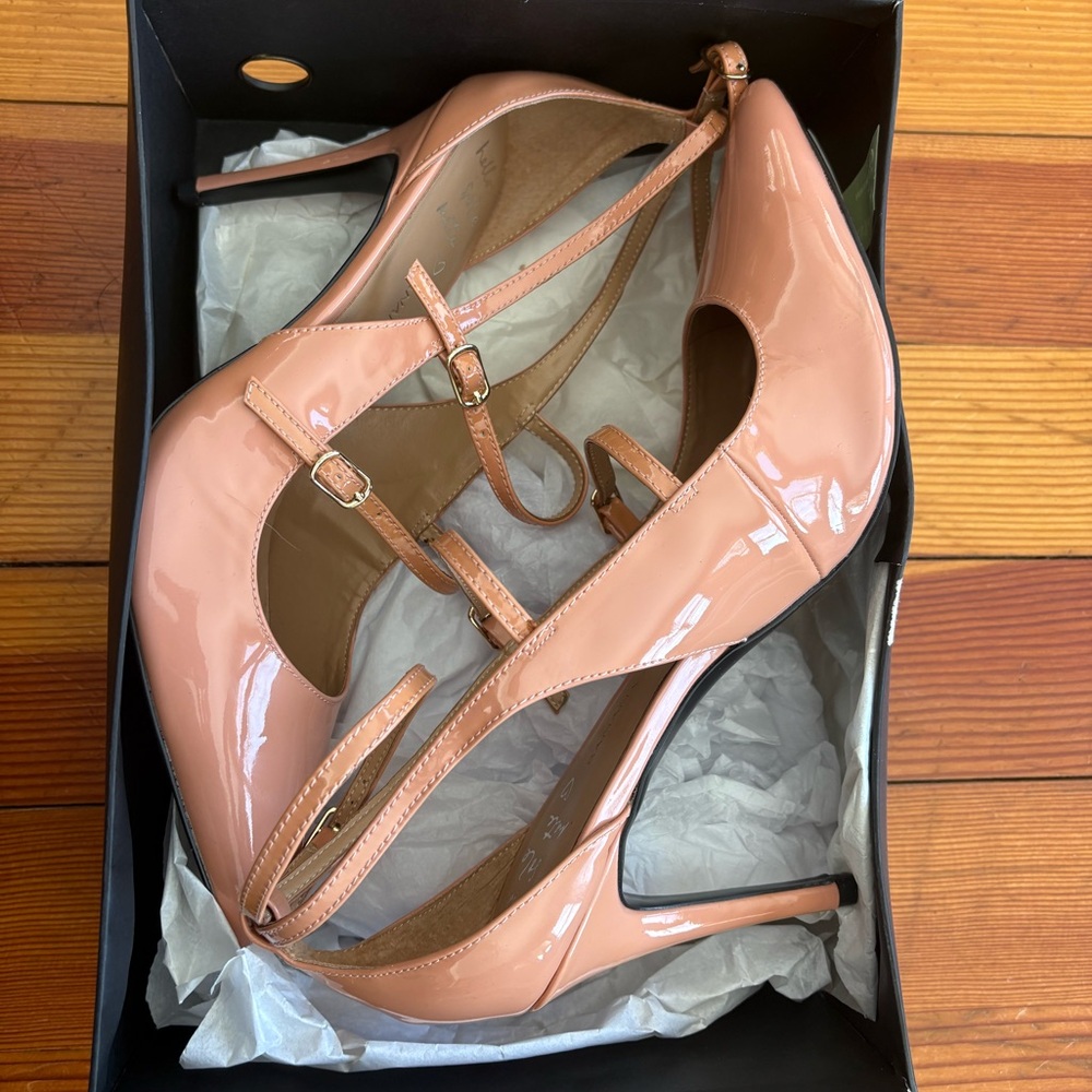 Banana Republic Blush Patent Leather Heels